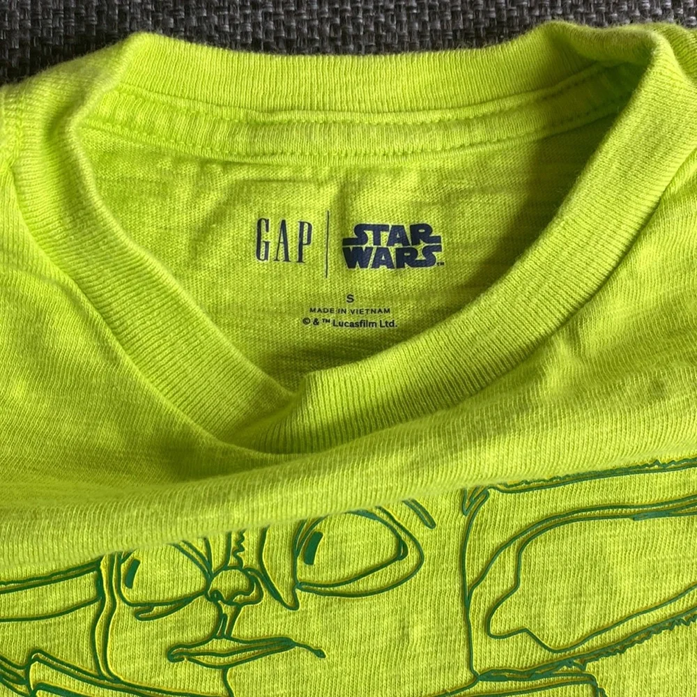 GAP electronics logo yoda